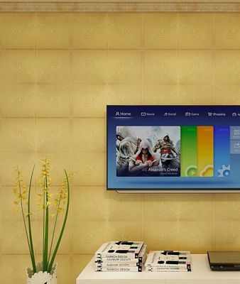 Ανθεκτικό στην ακτινοβολία και τη γήρανση 3D αυτοκόλλητο τοίχου σε πολύχρωμα μοτίβα για εξατομικευμένους αγοραστές