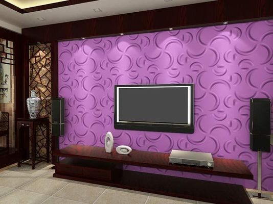 Πυροσβεστική 3D ακουστική πλάκα τοίχου βαθμού Β1 για οικολογικά φιλικά οικοδομικά υλικά