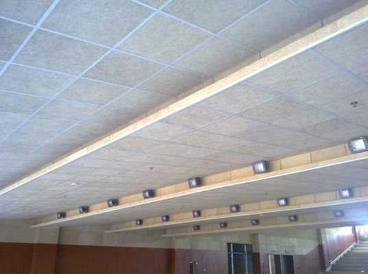 Ακουστική ξύλινη φύλλα Eco-friendly E0 ηχομόνωση Υδροπροστασία και πυρόπροστασία