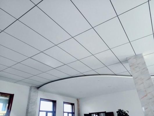 Μη καύσιμα ταβάνια οροφής από υαλοπλαστική υψηλής πυκνότητας που κρύβονται C για εγκατάσταση σε δίκτυο T