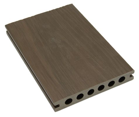 Διακόσμηση δαπέδου κήπου WPC Wood Composite Decking Board 450*75*18mm σε καφέ χρώμα