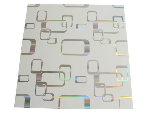 500mmx500mm Αδιάβροχο 3D υφασμένο PVC τοίχος / οροφή Πίνακες εξατομικευμένα και πολύχρωμα