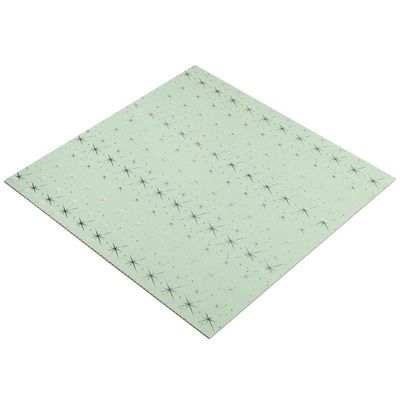 Χρωματιστή πλαστική 3D επιφάνεια / σανίδα για διακόσμηση τοίχων / οροφών σε μέγεθος 500 * 1000 * 3.0mm