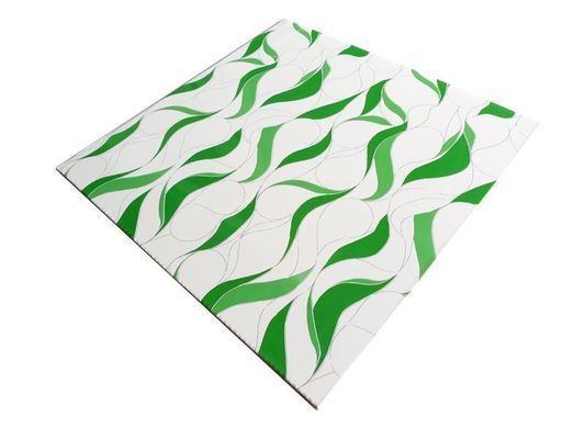 FD108 500mmx500mm Αδιάβροχο PVC πλαστικό 3D πάνελ για διακοσμητική διακόσμηση τοίχων / οροφών
