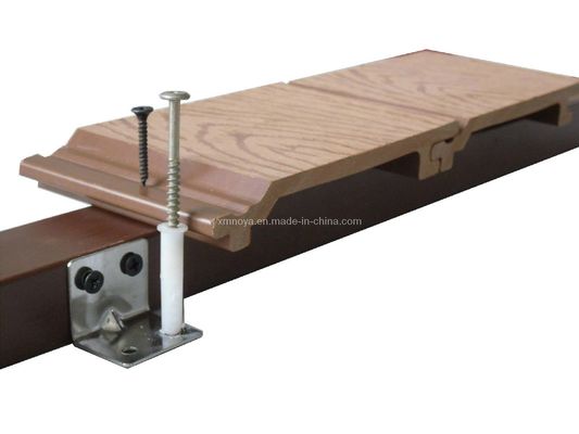 Στρίψιμο Φινίρισμα Αδιάβροχο και ανθεκτικό στις καιρικές συνθήκες WPC εξωτερικό τοίχωμα επιφάνειας 156MM * 21MM