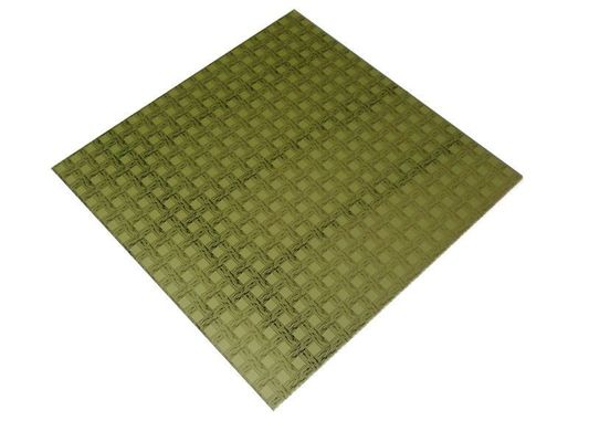500mmx500mm μη προσαρμοσμένο πλαστικό σύνθετο 3D πάνελ για τοίχο διακοσμητική εφαρμογή