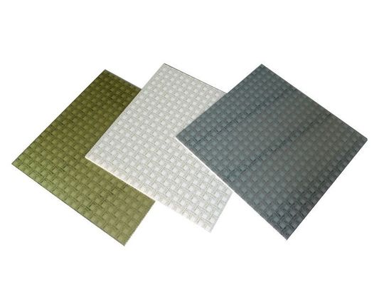 500mmx500mm μη προσαρμοσμένο πλαστικό σύνθετο 3D πάνελ για τοίχο διακοσμητική εφαρμογή