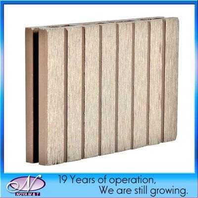 150*25mm Ash Wood Plastic Composite WPC Decking Superior για κήπο / εξωτερικό δάπεδο