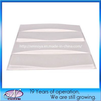 Προσαρμοσμένο 500mmx500mm ακουστικό ηχομόνωση 3D πάνελ για τοίχο διακόσμηση επαγγελματίας