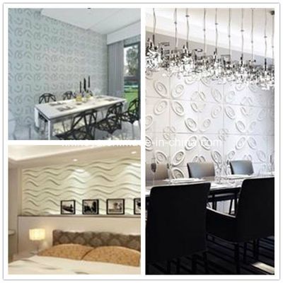 3D Panel Eco-Friendly E0 Acoustic Sound Isolation Wall Board για το στυλ διακόσμησης γυμναστηρίου