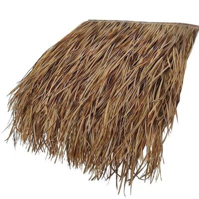 Τεχνητή συνθετική στέγη από άχυρα 45*50cm και 100*60cm για την αποτελεσματικότητα των τροπικών παραλιών