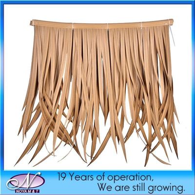 Τεχνητή συνθετική στέγη από άχυρα 45*50cm και 100*60cm για την αποτελεσματικότητα των τροπικών παραλιών