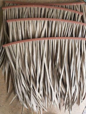 Αναβάθμιση σε Noya Strawched Tile 1000 * 600mm για Tiki Τεχνητή στέγη από σίδηρο