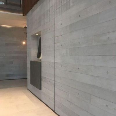 Εσωτερική γκρι και ανοιχτόκίτρινη ηχομόνωση ενισχυμένη πλακέτα από ίνες τσιμέντου για την οροφή