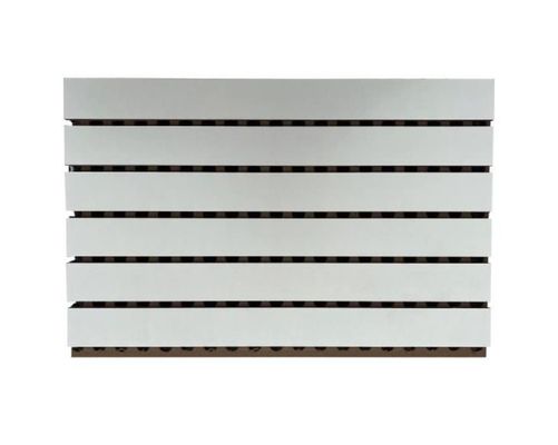 Τύπος ακουστικού πίνακα από μαλλί για ηχομόνωση 600*600 Μέγεθος Διατρημένα ξύλινα πάνελ