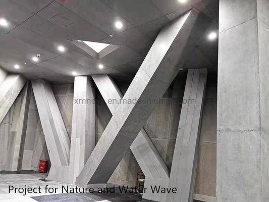 Υλικό ανθεκτικό στη θερμότητα Φύλα τσιμέντου Επεξεργαστική πλάκα τοίχου για εξωτερική διακόσμηση