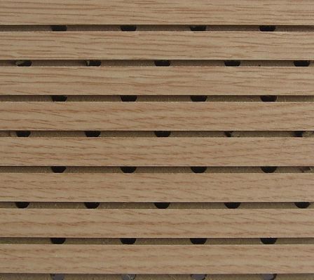 Ακουστικό ξύλινο πάνελ για τοιχογραφία στο μπάνιο/κουζίνα και πυρόσβεση βαθμού Β1