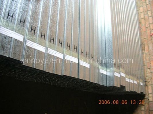 Διάδρομος οροφής με ελαφρύ χάλυβα για ξενοδοχεία 50*35*0,5*3000mm