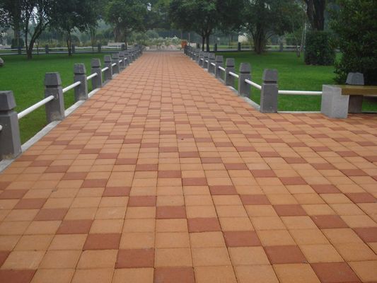 Λιγότερος από 6% ποσοστό απορρόφησης νερού Καφέ Πορώδες Διαπερατό Κεραμίδιο Χαλίκι Περπατητό Οδοιπόριο