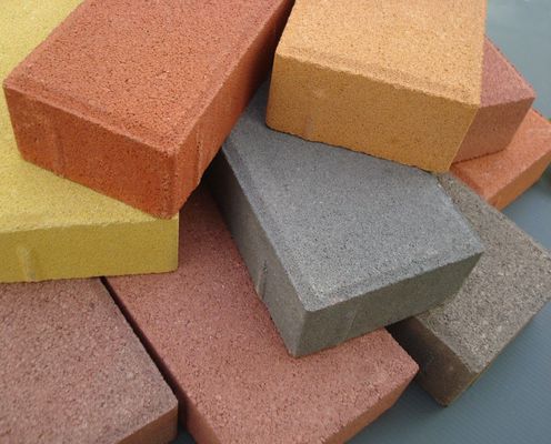 Πλατεία από τούβλα διαπερατό νερό βαθμού AAA για θερμομόνωση και διαπερατότητα νερού