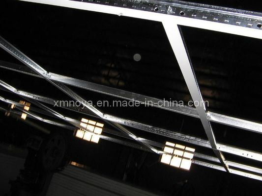 Υψηλής ανθεκτικότητας T-Bar Suspended Ceiling Steel Tee Grid με SGS Standard Length 3000mm