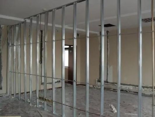 Υψηλής ανθεκτικότητας T-Bar Suspended Ceiling Steel Tee Grid με SGS Standard Length 3000mm