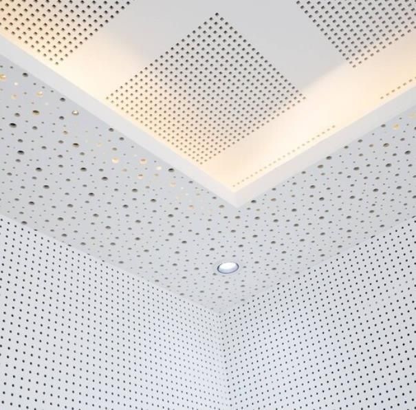 Κάρτον Διαστάσεις 613 X 623 X 130 160 mm Πίνακας οροφής από ορυκτές ίνες για διακόσμηση ξενοδοχείων