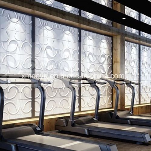 3D Panel Eco-Friendly E0 Acoustic Sound Isolation Wall Board για το στυλ διακόσμησης γυμναστηρίου