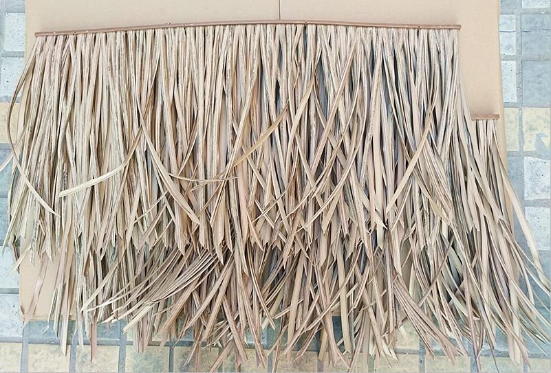 Ανερόστεγη εξωτερική προσομοίωση στέγη από πλακάκια από γρασίδι με εξατομικευμένο υλικό PVC