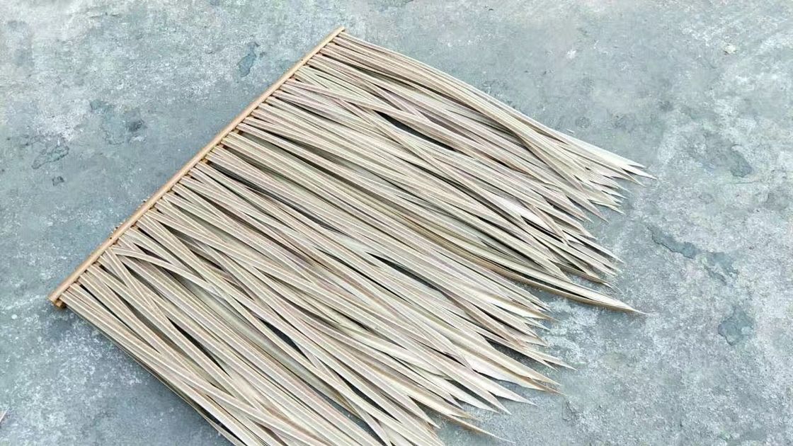 Πυροστασία τεχνητής στέγης από άχυρο με προσαρμοσμένο μέγεθος 45 * 50cm και 100 * 60cm