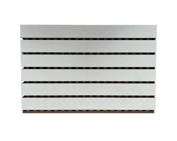 Τύπος ακουστικού πίνακα από μαλλί για ηχομόνωση 600*600 Μέγεθος Διατρημένα ξύλινα πάνελ