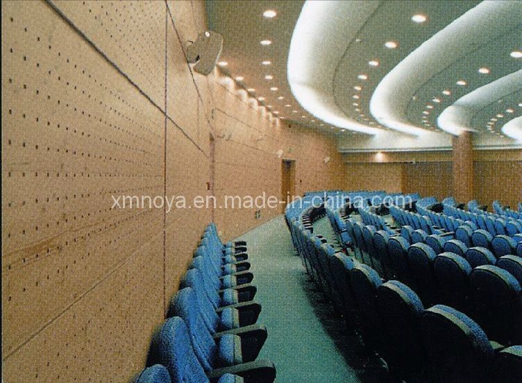 2 ίντσες πάχος ξύλινες τρύπες και πίνακα με λωρίδες ακουστικό πίνακα τοίχου για οικοδομικά υλικά